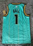 Maillot de Basket #1 Ball Hornets 20-21 Mint Vert Buzz City Imprimé